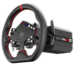 PXN VD10 + W DS R2 Direct Drive Lenkrad Bundle – 10Nm Force Feedback Wheel Base 