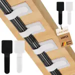 LINKWAY 50 Stück Kabelmanagement Schreibtisch, Kabel-Organizer unter dem Schreibtisch, wiederverw...