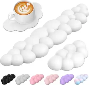 TECKNET Wolke Handballenauflage Tastatur, Ergonomisches & Entspannendes Handgele