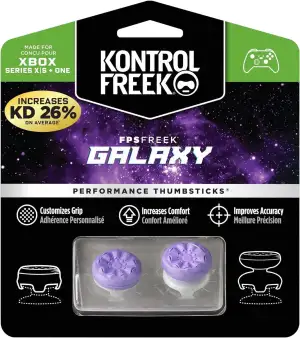 KontrolFreek FPS Freek Galaxy Lila für Xbox One und Xbox Series X Controller | P