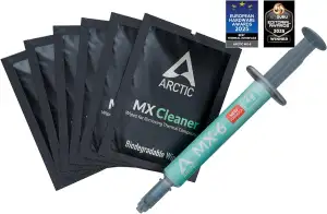 ARCTIC MX-6 (4 g, inkl. 6 MX Cleaner) - Ultimate Performance Wärmeleitpaste für 