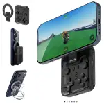 abxylute M4 Snap-On Mobile Gaming Controller für Android & iPhone, leichter, tragbarer Handy-Controller, Retro-Emulator-Gamepad im Taschenformat mit Ständer, Dual-Joystick-Turbo, Magnet (black)