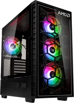 Kolink Observatory Y AMD SE ARGB Midi Tower Noir, Transparent