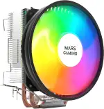 Mars Gaming MCPUARGB, RGB-CPU-Kühlkörper, 2X HCT-Heatpipes, TDP 130W, PWM Silent