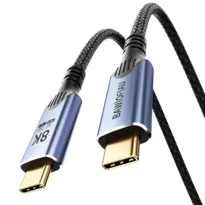 240W USB C auf USB C Kabel 1M, USB 4.0 Kabel 40Gbps,PD3.1 Schnellladekabel type 
