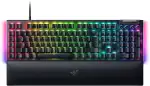 Razer BlackWidow V4 - Mechanische Gaming-Tastatur Chroma RGB (Mechanische Green Switches, 6 eigene Makro-Tasten, Doubleshot-ABS-Tastenkappen) QWERTZ DE-Layout | Schwarz