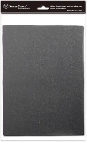 SilverStone SST-SF01 - Dämmungsmatte für PC Gehäuse Noise Absorber Silent Foam, 