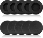 Ohrpolster für Jabra Headset Ersatzkopfhörer Ohrpolster Abdeckungen für Jabra PRO 920 930 9450 9460 Biz 2300 2400 Plantronics Blackwire 3210 3220 3320 C3225 HW261N HW510 HW520 (10 Stück)