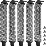 PCI Slot Abdeckung, 5Pcs PCI Steckplatzabdeckungen Hartstahl Staubfilter Belüftung Abdeckplatte B...