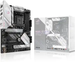 ASUS ROG Strix B550-A Gaming Mainboard Sockel AMD Ryzen AM4 (ATX, 2X M.2, SATA 6Gbit/s, USB 3.2 G...