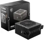 MSI MAG A650BN Netzteil, EU-Stecker - 650W, 80 Plus Bronze Zertifiziert, ATX-Netzteil, 12V Single-Rail, DC/DC-Spannungswandler-Design, 120mm Lüfter - 5 Jahre Garantie