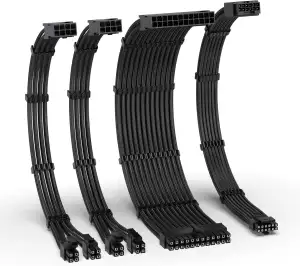 EZDIY-FAB 12VHPWR PSU Kabelverlängerung Kit,16AWG PCIE 5.0 Stromversorgungskabel