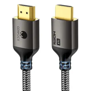 CONMDEX 16K HDMI 2.2 Kabel 2M – 96 Gbit/s Ultra High Speed, 8K@120 Hz/144 Hz, 4K