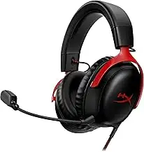 HyperX Cloud III Gaming-Headset Kabelgebunden – 53-mm-Treiber, Memory Foam, DTS,