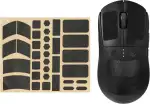 kwmobile Gaming Maus Grip Tape für Universal Wireless Mouse Mouse Grip - Rutschfestes Grip-Tape für PC Mouse - Maus Griffband in verschiedenen Größen - Schwarz