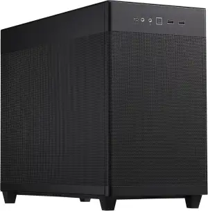 ASUS Prime AP201 MicroATX Gehäuse schwarz (33 Liter, unterstützt 280- & 360-mm-K