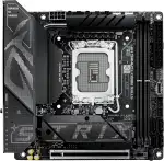 ASUS ROG Strix B760-I Gaming WiFi Mainboard Sockel Intel LGA 1700 (Intel B760, Mini ITX, DDR5 Speicher, WiFi 6E, PCIe 5.0, 2X PCIe 4.0 M.2, Aura Sync)