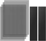 MoKo [4 Stück] 400 x 300 mm DIY PC Kühler Staub Mesh Filter, PVC Staubnetzfilter PC Gehäuse Staub...