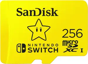 SanDisk microSDXC UHS-I Speicherkarte für Nintendo Switch 256 GB (U3, Class 10, 