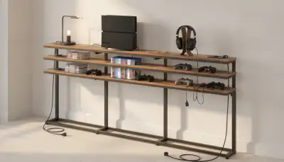 Der HOOBRO Konsolentisch: Die smarte Lösung für dein Gaming-Setup und kleine Räume