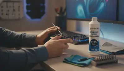 Gaming Controller Reinigen mit Isopropylalkohol