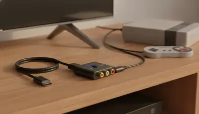 Retro Konsolen an TV anschließen
