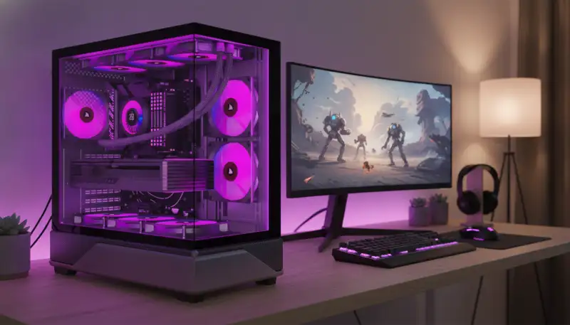 Das ANSAITE Panorama-Gehäuse: So wird Ihr Gaming-PC zum gläsernen Performance-Meister