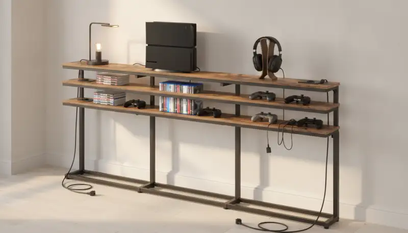 Der HOOBRO Konsolentisch: Die smarte Lösung für dein Gaming-Setup und kleine Räume