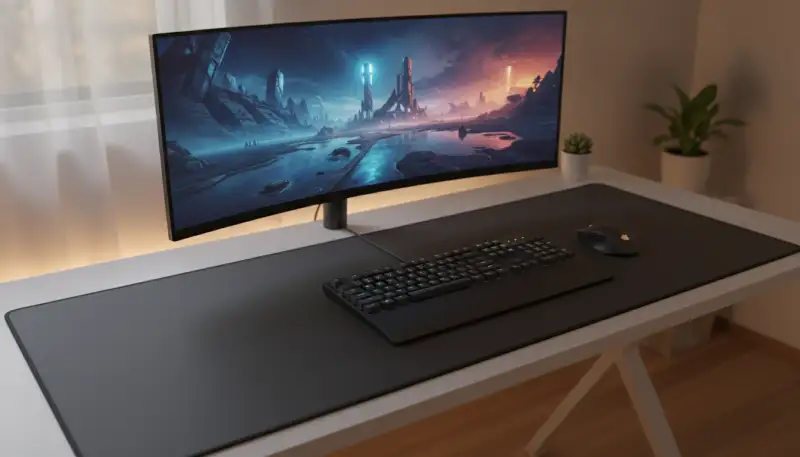 Mauspad XXL: Gigantisch gut spielen
