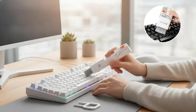 Mechanische Tastatur reinigen leicht gemacht