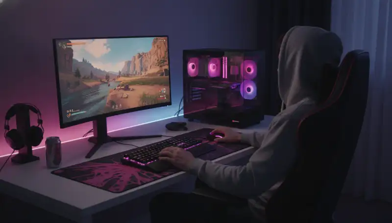 Pink Powerhouse: Warum der Aurum Ryzen 7 Gaming PC dein Setup revolutioniert