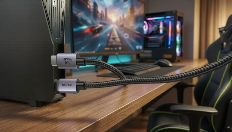 UGREEN HDMI 2.1 Kabel: Dein Schlüssel zu Gaming in 8K und 4K mit atemberaubenden Bildraten