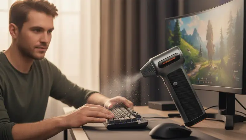 Umfassend Gaming Setup reinigen