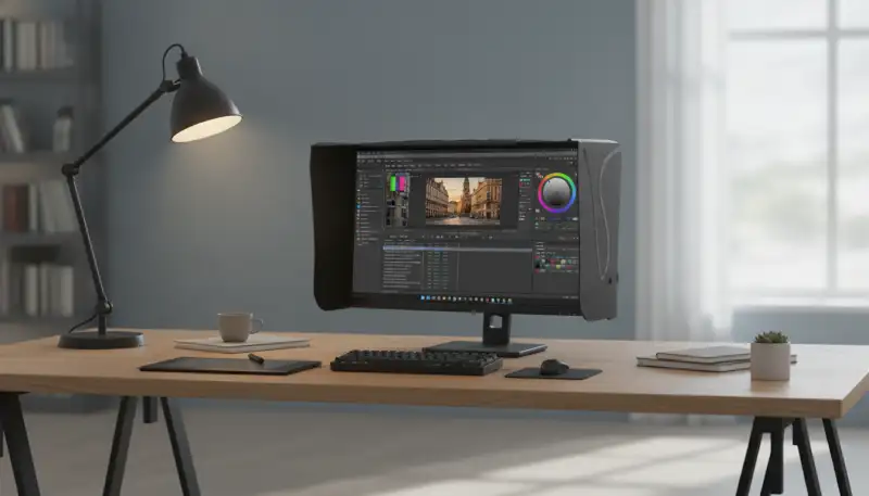 Unverfälschte Farben: Umgebungslicht am Monitor meistern